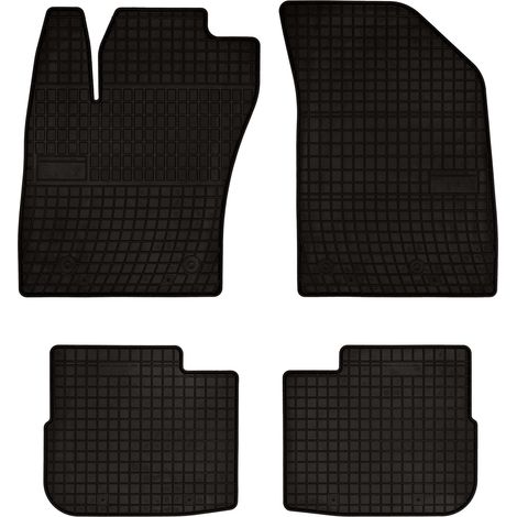 Tappetini in gomma per auto: Fiat Tipo II hatchback (2015-) - neri, su misura (1/5)