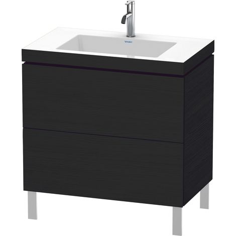 Duravit L-Cube conjunto en c vertical, 2 cajones, sin rebosadero,