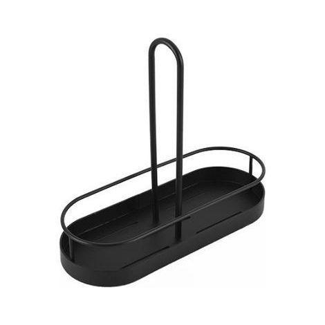 Porta bicchieri monouso da tavolo, porta bicchieri da acqua, latte e tè da appoggio, design in ferro nero, 25,41022,5 cm (1/3)