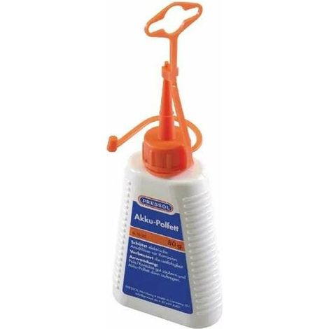 Graisse pour cosse et borne de batterie accumulateur pressol 80g avec bec verseur