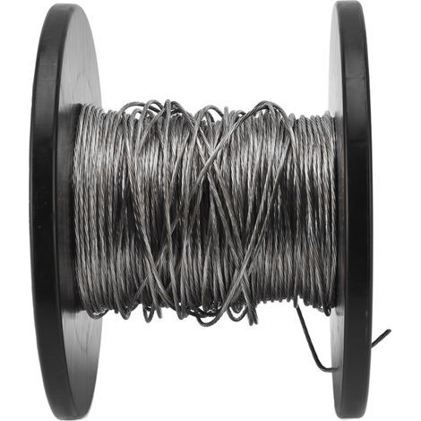 100m fil de clture électronique haute tension impulsion clture électronique en aluminium alliage de magnésium Wirerope (1/5)
