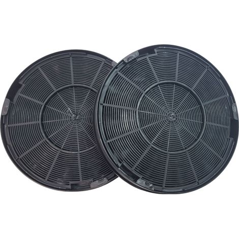 Lot de 2 filtres charbon type 196 196X30 mm