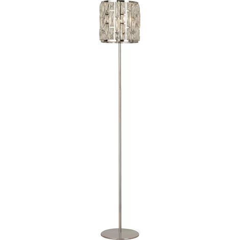 [GEBRAUCHT] B-Ware Searchlight Stehleuchte Bijou Mit Kristallen Stehlampe Leuchte Lampe Leselampe