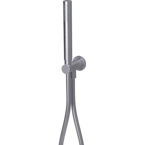 Ensemble Applique Prise D'Eau Douchette Flexible Ronde Alux - CRISTINA ONDYNA PD47515
