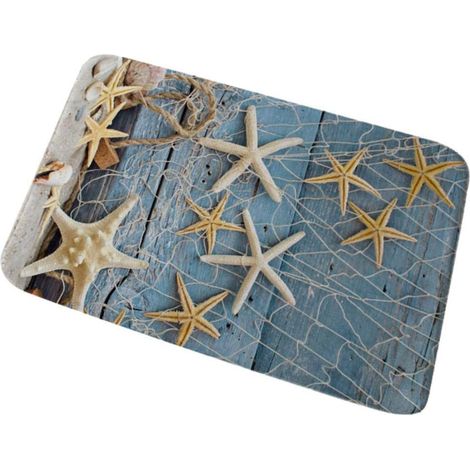 3D Paillasson Bienvenue Tapis d'Entrée Tapis de Bain Antidérapant Tapis de Sol pour Maison Cuisine 4060 (1/2)