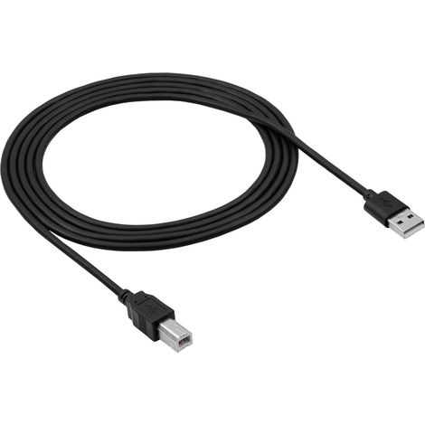 Cable Akyga AK-USB-04 USB A - USB B 2.0 para escáner e impresora, 1,8 m (1/2)