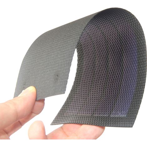 Panneau solaire flexible 1W 6V, petit et mince, en silicium amorphe, étanche, pour le camping et autres activités manuelles. Compatible avec lampes, ventilateurs et pompes de jardin. (1/2)