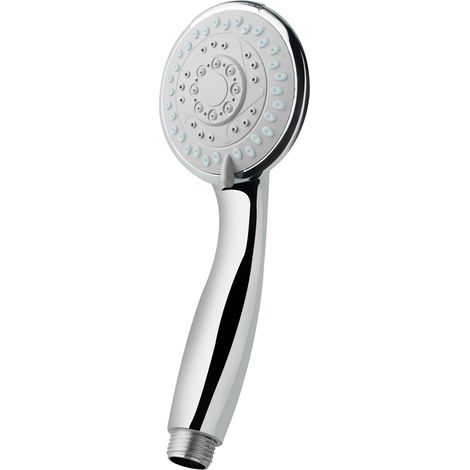 Cabezal de ducha alfa tres modos plata 12 cm (1/3)