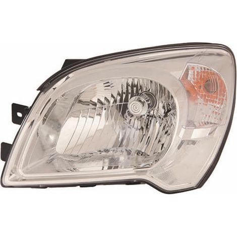 Phare avant gauche H4 avec feu clignotant blanc Kia Sportage 2 phase 2 2007-2010