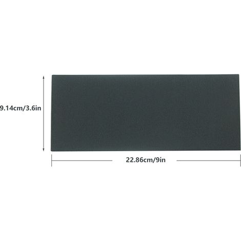 Ensemble de 72 feuilles de papier abrasif grain 400-3000 pour le ponçage et le polissage. (1/4)