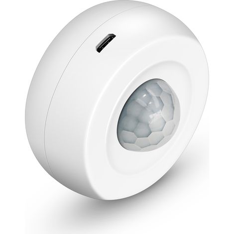 Détecteur de mouvement PIR WiFi, détecteur infrarouge passif sans fil, alarme antivol, contrôle via l'application Tuya, système de sécurité domotique (1/5)