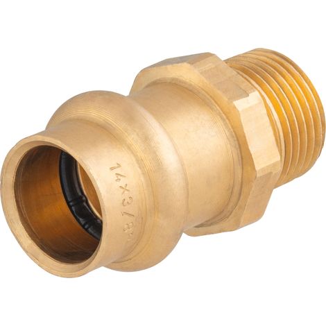 Manchon fileté mâle à sertir pour tube cuivre NOYON & THIEBAULT Ø14 - M12x17 (3/8) (1/4)