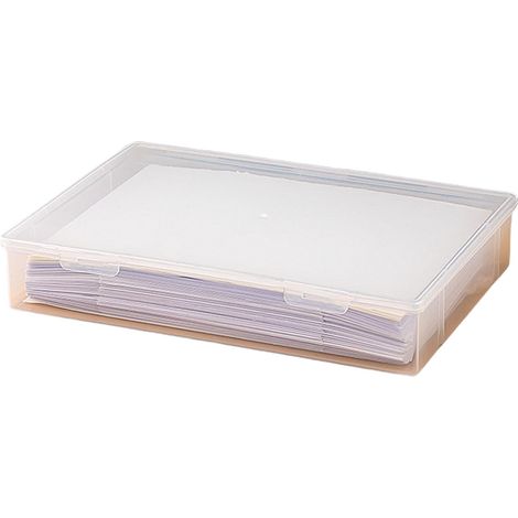 Boîte de rangement efficace pour outils et blocs de construction, porte-documents, conteneur de jeu, organisateur de salle de classe, conteneur de jeu de société (1/5)