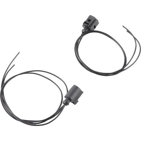 1J0973702 Elektrischer Stecker (weiblich) – 2-poliger Anschlussadapter für Sitz