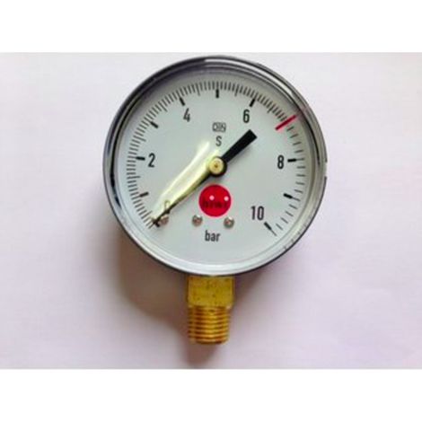 Arbeitsmanometer, 0-10/7 bar (1/2)