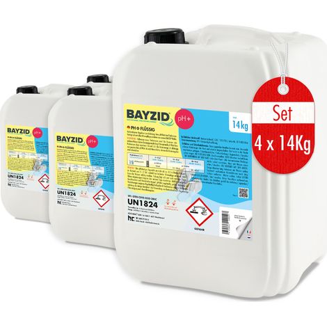 4x 14 kg BAYZID® pH Plus flüssig