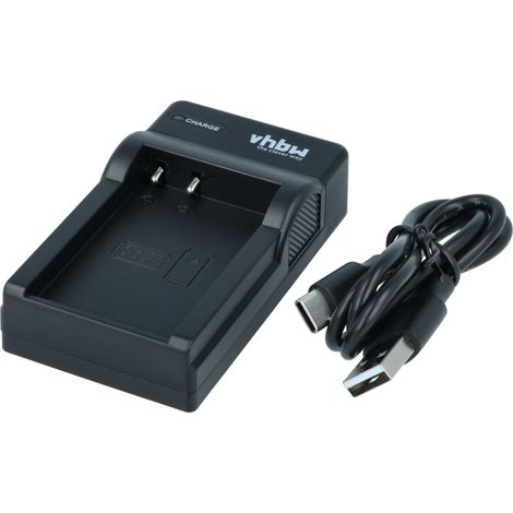 vhbw USB-C Ladegerät kompatibel mit Garmin VIRB Elite Action HD Camera 1.4 Kamera - Ladeschale + USB-C Kabel Ladeanzeige (1/5)