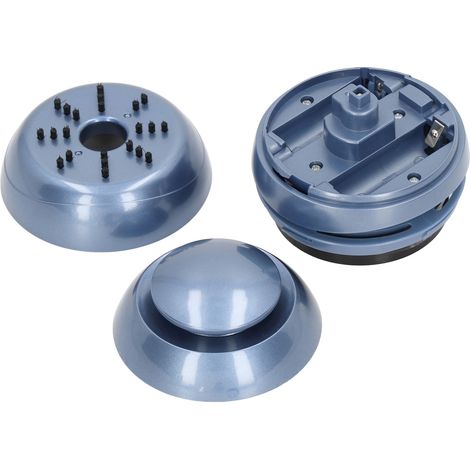 Aspirateur de table électrique automatique bleu, silencieux, fonctionnement en un clic, mini aspirateur pour bureau (1/5)
