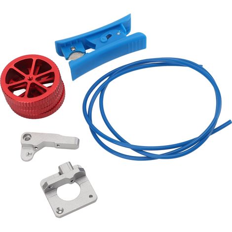 Extrudeuse en alliage d'aluminium, coupe-tubes PTFE, jeu de roues à ressort spiralées de nivellement, accessoires pour imprimante 3D (1/5)