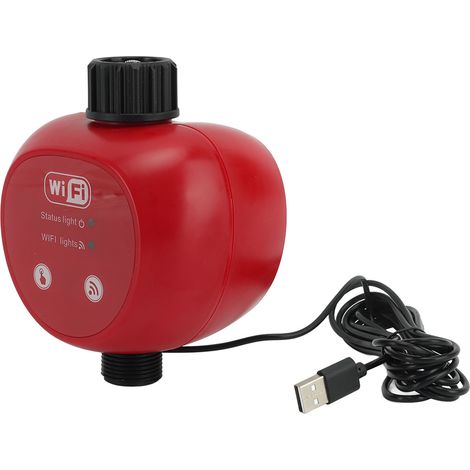 Système d'arrosage automatique d'intérieur avec filetage femelle G3/4, minuterie intelligente et Wi-Fi pour cour et jardin.