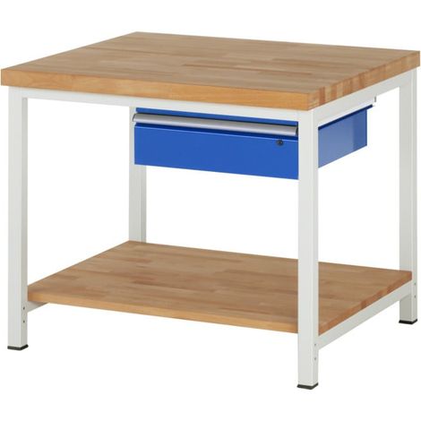 Rau Établi réglable en hauteur 8001A7, L1000xP900xH840-1040mm, 1x tiroir-TA (1/5)