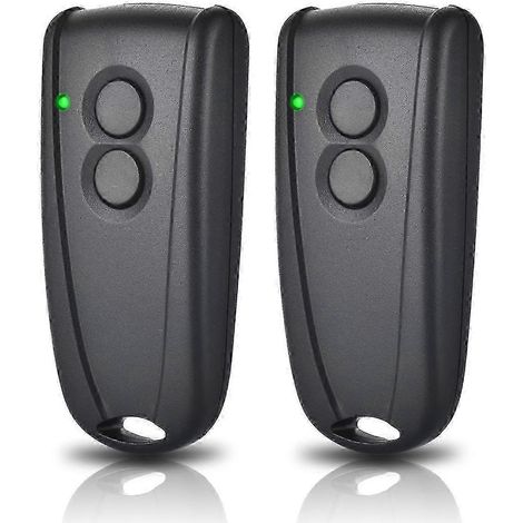 Télécommande de porte de garage 433,92 MHz pour ouvre-portes RSE2 et RSC2 (émetteur inclus, noir) (1/5)