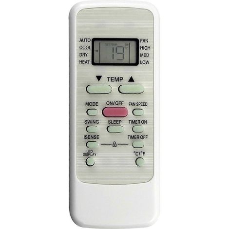 Replace RG51F2(2)/EFU1 A/C Remote Control for Midea Air Conditioner RG51F2(2)/EFU1 Remote Control (1/5)