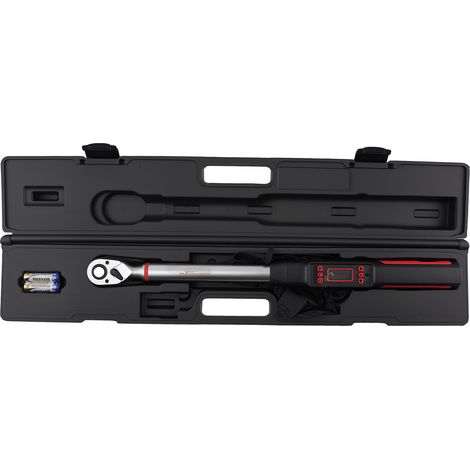 1/2" CrMo Digital Torque Wrench 10-200Nm LCD Screen Quick Release Ratchet (1/5)