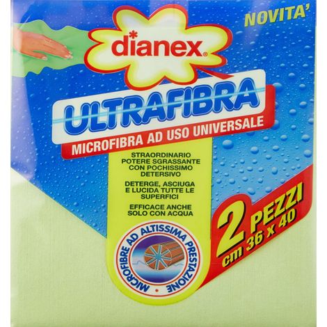 Dianex Panno Microfibra - Uso Universale - 36x40 cm (1/4)