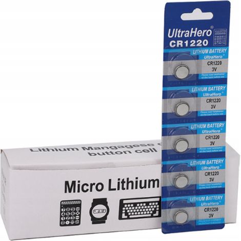 Batterie al litio 5 pz. CR12203V (1/2)