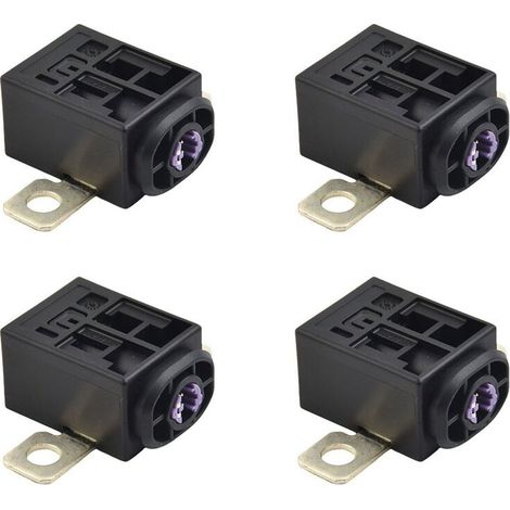 Adatto per 4 interruttori di disconnessione batteria/fusibili batteria a impatto/fusibili di sovraccarico per le serie 5, 6, 7, G30, G31, G38, F90 e M5.