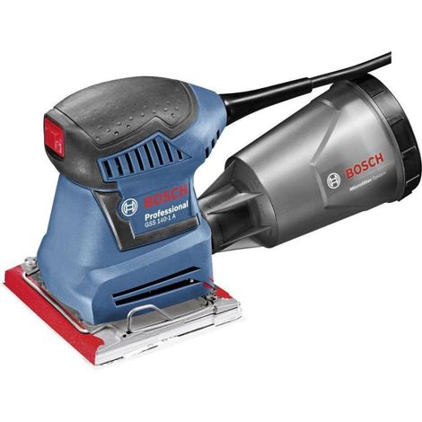 Trade Shop - Lijadora Orbital De Mano Profesional Bosch Gss 140 A Microfiltro De 180 Vatios - (1/5)