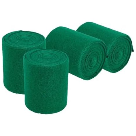 4pcs Protection d'arbre pour Slacklines Tyroliennes 2m de Tronc Balançoire en Feutre Antidérapant Auto Agrippante Hamacs Corde Slackline 10cm Large -