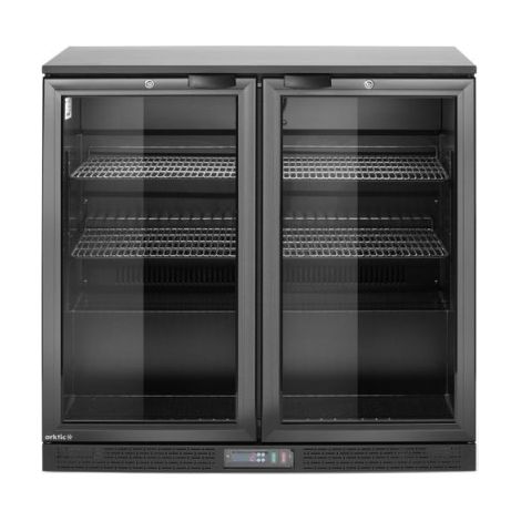Arrière de bar double porte - 540x900xH890 mm - Ref 236895 - Hendi (1/5)