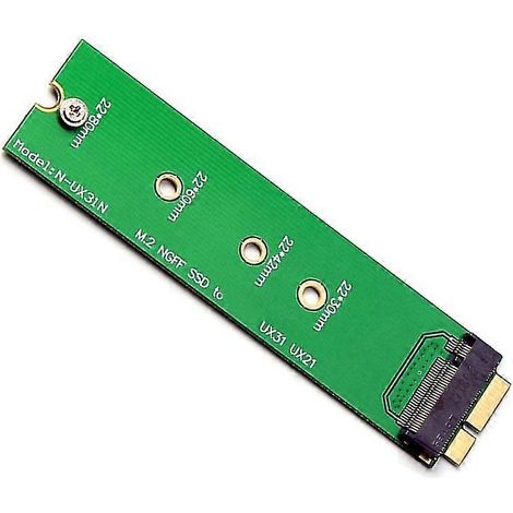 Adaptateur SSD 18 broches pour UX31, UX21, UX21E et UX31A vers carte convertisseur SSD M.2 NGFF