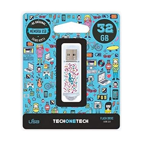 PENDRIVE 32GB TECH ONE TECH Music Dream (1/2)