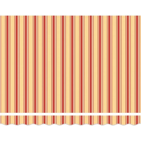 Maison Exclusive - Tenda da Sole Giallo e Arancione 350 x 250 x 165 cm Poliestere