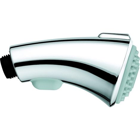 Pomme de douche chromé/gris GROHE (1/2)
