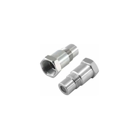Adecuado para almohadillas de extensión de sensores de oxígeno de componentes, aplicable a sistemas de escape de motores de automóviles, M18 x 1.5, sonda Lambda de 45 mm.