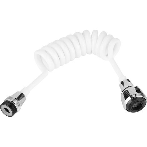 Rallonge de robinet, accessoire de douchette pour robinet d'évier, rallonge de robinet domestique, tuyau long portable (1/5)