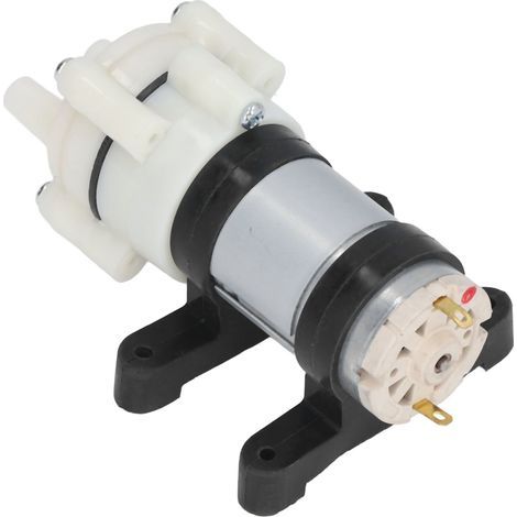 R385 DC12V Mikrodosierpumpe für Aquarien, Labore und Analysen, 6 mm Innendurchmesser/8,5 mm Außendurchmesser, minimale Durchflussrate, Teezubereitung (1/5)