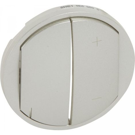 Enjoliveur Céliane - variateur sans neutre Radio - titane - Legrand (068593) (1/2)