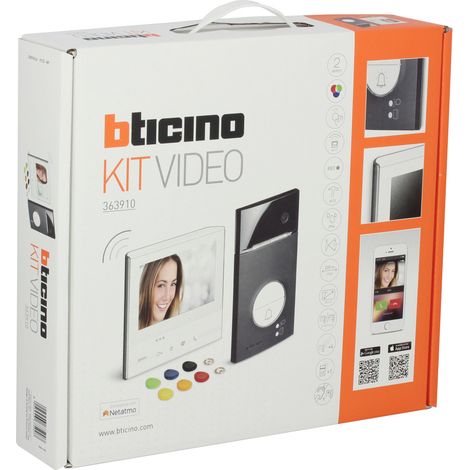 LEGRAND 363910 FLEX'ONE KIT VIDÉO 1 MAISON FAMILIALE LINEA3000 AP BLACK/ZAMAK (1/2)