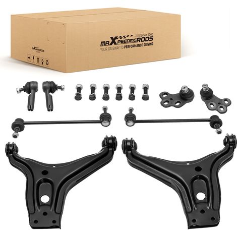 Pair of Front Suspension Control Wishbone Arms For Audi 80 Coupe Cabriolet 88-00 (1/5)
