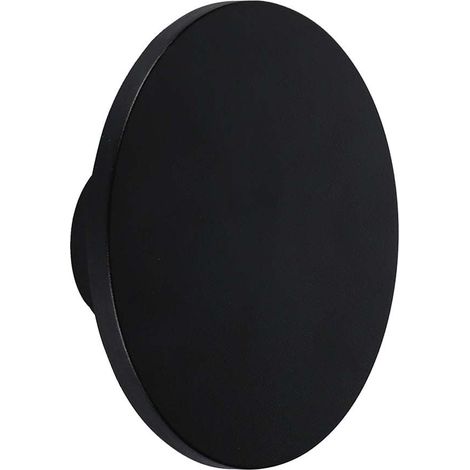 V-TAC VT-8612B LED-Deckenleuchte rund Wandleuchte indirektes Licht 12W schwarzes Farblicht 4000k IP65 sku 6788 (1/5)