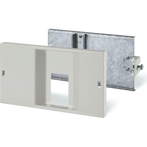 Scame kit scatolato mis.1 pannello speciale per interruttore scatolato con piastra metallica 655.32024