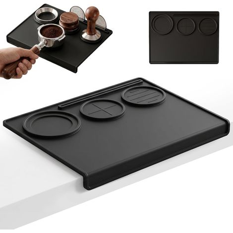Prensador de café espresso, prensador de silicona en ángulo recto de 90 grados. (1/5)