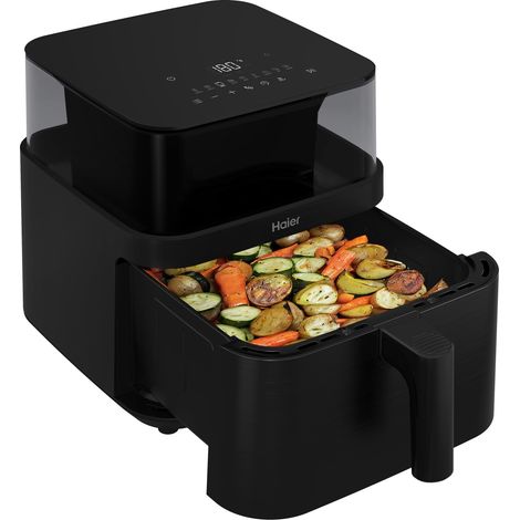 Haier HAF3AFW 011 Singolo 7 L Indipendente 1600 W Friggitrice ad aria calda Nero (1/5)