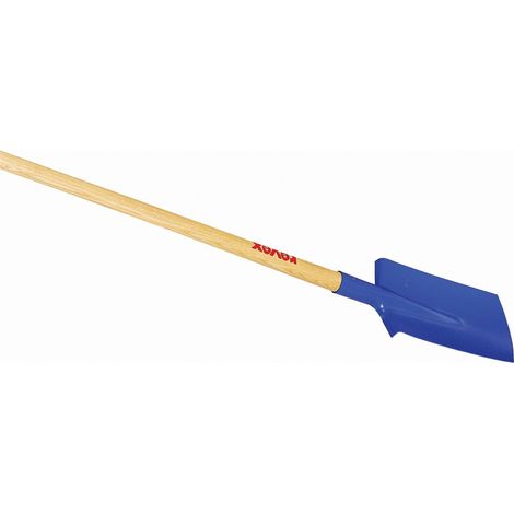 REVEX geschmiedeter Stahlkantenspaten mit Holzgriff L.100 cm REVEX