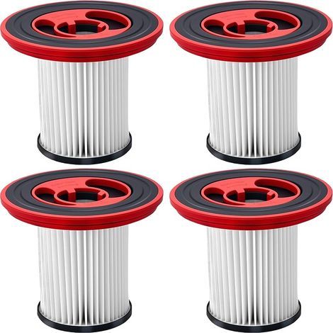 Lot de 4 filtres 12040193 pour aspirateur sans fil Bosch Unlimited Serie 7 BKS711XXL BBS711W BBS712A BCS711GB BKS711MALL, filtre HEPA lavable (1/5)